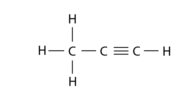 Write The Structural Formula Of Propyne Tutorix write-the-structural-formula-of-propyne-tutorix